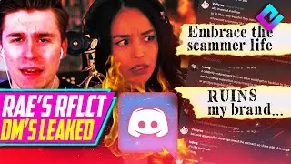 Valkyrae LEAKED DMs, Breaking RFLCT Contract