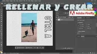 RELLENAR Y CREAR firefly AI | Photoshop BETA IA 2024