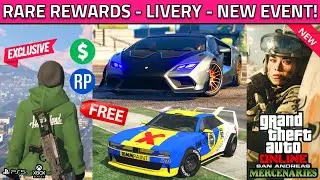 GTA 5 Online NEW Weekly Update! Buffalo EVX, REWARDS San Andreas Mercenaries Event GTA Weekly Update