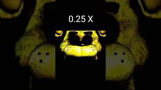 FNaF 1 – G. Freddy – 0.25x - 2x 