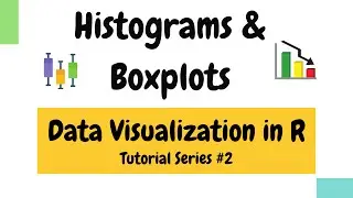 Histogram and boxplot in R using qplot function within ggplot2 (Data Visualization Basics in R #2)