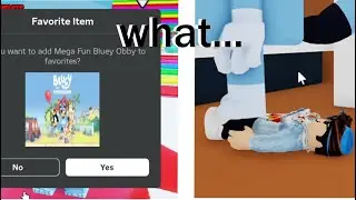 Playing WEIRD Roblox Bluey Games!