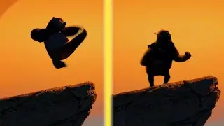 Shifu trains Shrek (f**king epic) - Quick behind the scenes