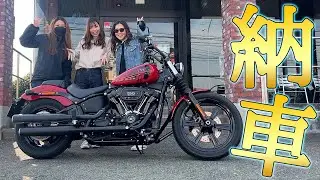 【ハーレーダビッドソン】2023年式ストリートボブ納車ツーリング【ハーレー女子爆誕】
