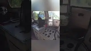 Эффективность грузовых тормозов на спуске 🤔 На тепловозе 3М62У 