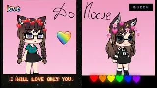 ｡• ω •｡Изменилась ради парня｡• ω •｡ мини-фильм Gacha Life