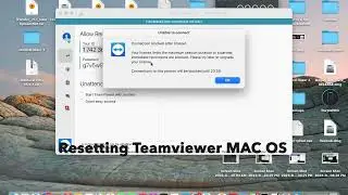 Reset TeamViewer ID on  MacBook