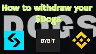 How to withdraw $Dogs / How to convert $Dogs to usdt #dogsairdrop #binance #bybit
