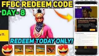 FREE FIRE BANGLADESH CHAMPIONSHIP REDEEM CODE 2021 | FREE FIRE REDEEM CODE TODAY | DAY 8