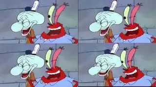 Squidward and Mr. Krabs Laughing 268,435,456 Times