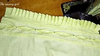 plazzo pant bottom design. designer pant stitching @TheSewingGirl