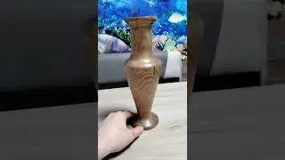Токарь по дереву!!!Ваза-Черёмуха!!!