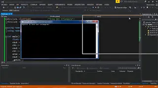Área de un Triángulo || C++ || Visual Studio