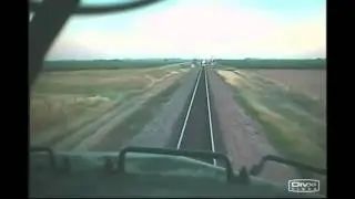 Самые жуткие аварии поездов, железо в хлам