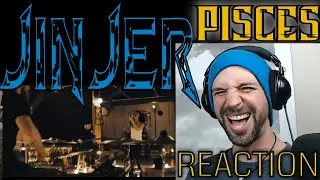 JINJER - Pisces (Live Session) - Rock Musician REACTION