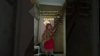 Siapa suruh tidur gak pake celana😁😅😛