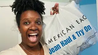 American Eagle Jeans Haul & Try On | Tall Girl Friendly