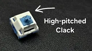 HMX Cloud Linear Switches Clacky and Creamy Sound