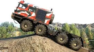 SnowRunner - KOLOB 74760 Truck Suspension Test