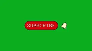 Green screen subscribe button