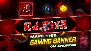 🔥 Gaming Banner On Android ||Gaming Banner Keise Banaye || 3BEDITZ