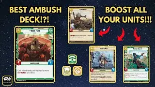 Hero Boba Fett Deck - Ambush everything! | Star Wars Unlimited