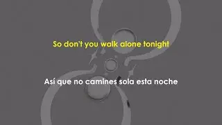 Anberlin - Walk Alone (feat. Matty Mullins) (Lyrics / Sub. Español)