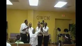 Healed In Purpose ministering to James Fortune, "The Curse Is Broken"