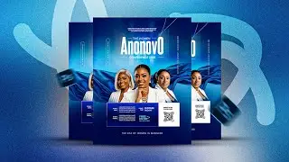 How to Design a Professional Women's Conference Flyer in Photoshop | A step By Step Guide.