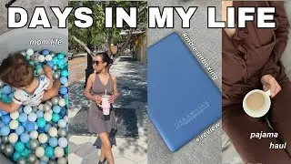 DAYS IN MY LIFE VLOG 2024 (kindle paperwhite unboxing/review, current read, haul, mom chats & more!)