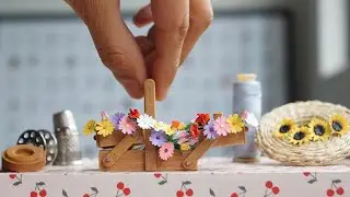 Cómo hice un mini costurero de madera.