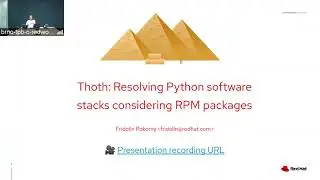 Resolve Python software stacks based on RPM packages present in the base container image