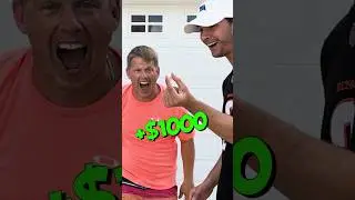 $10-$1000 Card Throwing Trick Shots