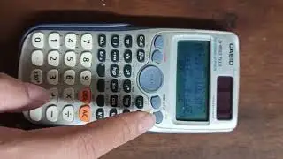 Complex Calculations using fx-991ES PLUS
