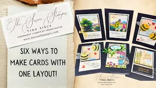 Easy Polaroid Card Layout | Six Cards with One Design!