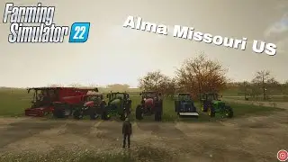 Alma Dairy Farm | Preparing Farm For Winter | Store Tractors In Barn  | Farming Simulator 22 | Ep 6
