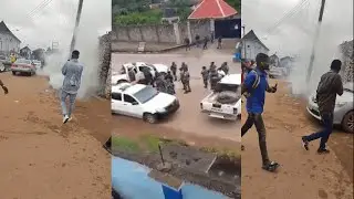 BREAKING: Commotion as police teargas ‘Obidients in Ebonyi’, disperse rally