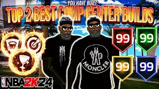 TOP 2 BEST CENTER BUILDS FOR COMP STAGE IN NBA2K24! BEST SHOOTING CENTER BUILD 2K24! BEST BUILD 2K24