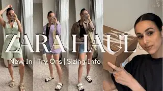 ZARA HAUL | SPRING 2022 | SPRING SUMMER TRENDS | TRY ON