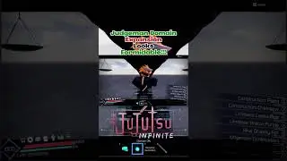 Judgeman Domain Expansion In Jujutsu Infinite Looks Formidable!!!