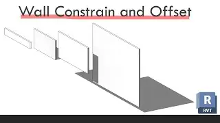 Wall Constrain and Offset in Revit