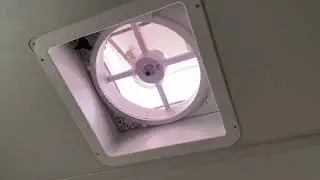 MaxxFan green light blinking and beeping