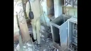 В Ломоносове на заброшенном  заводе