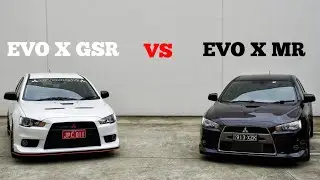 The Differences Between An Evo X GSR And Evo X MR
