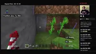 Building in Minecraft with Dubstep