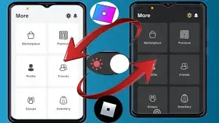 Как включить темный режим в Roblox Mobile |  Как включить темный режим в Roblox,,,