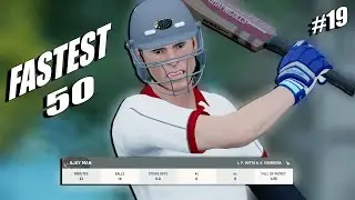 FASTEST 50 IN CAREER 🏏 || CRICKET 22 CAREER MODE HINDI EP #19 || CRICKET 22 PS5 GAMEPLAY