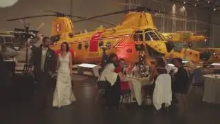 Marie-Pierre + Daniel - Themed Ottawa Wedding at the Aviation Museum
