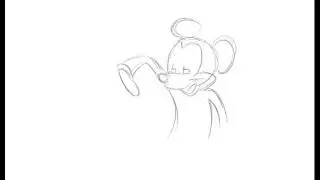 Mickey Mouse Animation Test