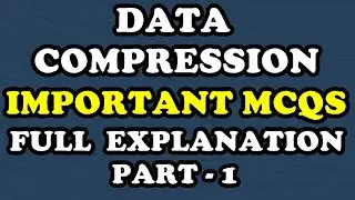 Data compression MCQ | 2020 final year exam | Data compression MCQ questions and answer | NET Exams